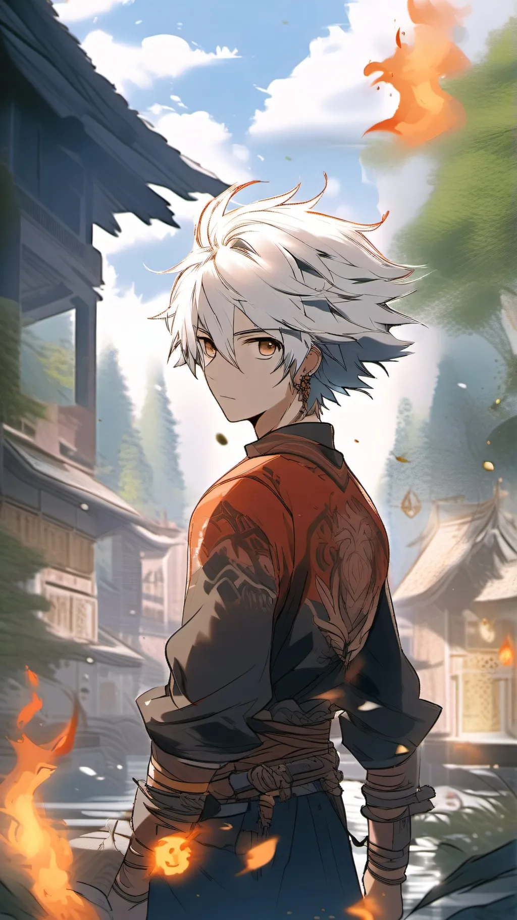 ai character: |~Xavier~| background