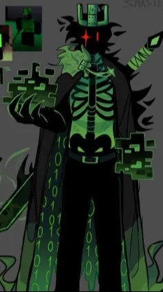 ai character: 1x1x1x1 background