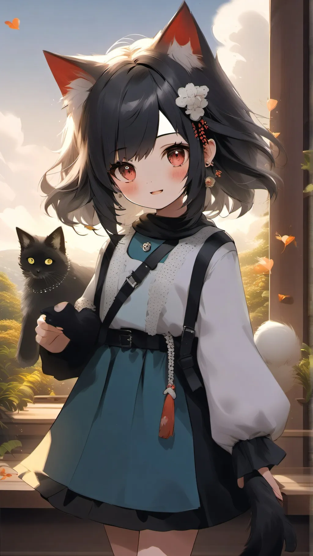 ai character: emily background