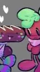 ai character: FRUITCAKE background