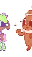 ai character: Bassie and Cocoa background
