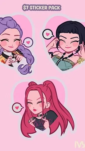 ai character: Kpop Demon Hunters background