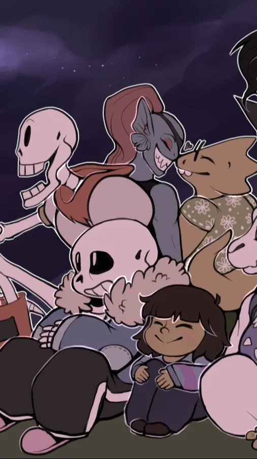 ai character: Undertale babysit! background