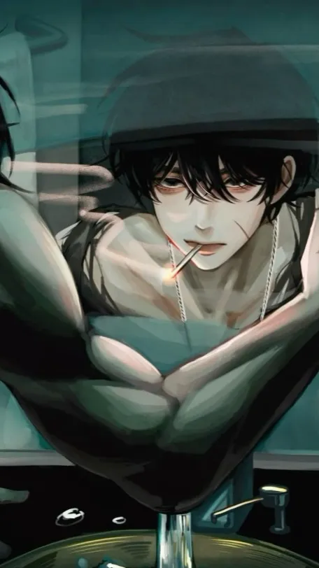 ai character: Ren. background