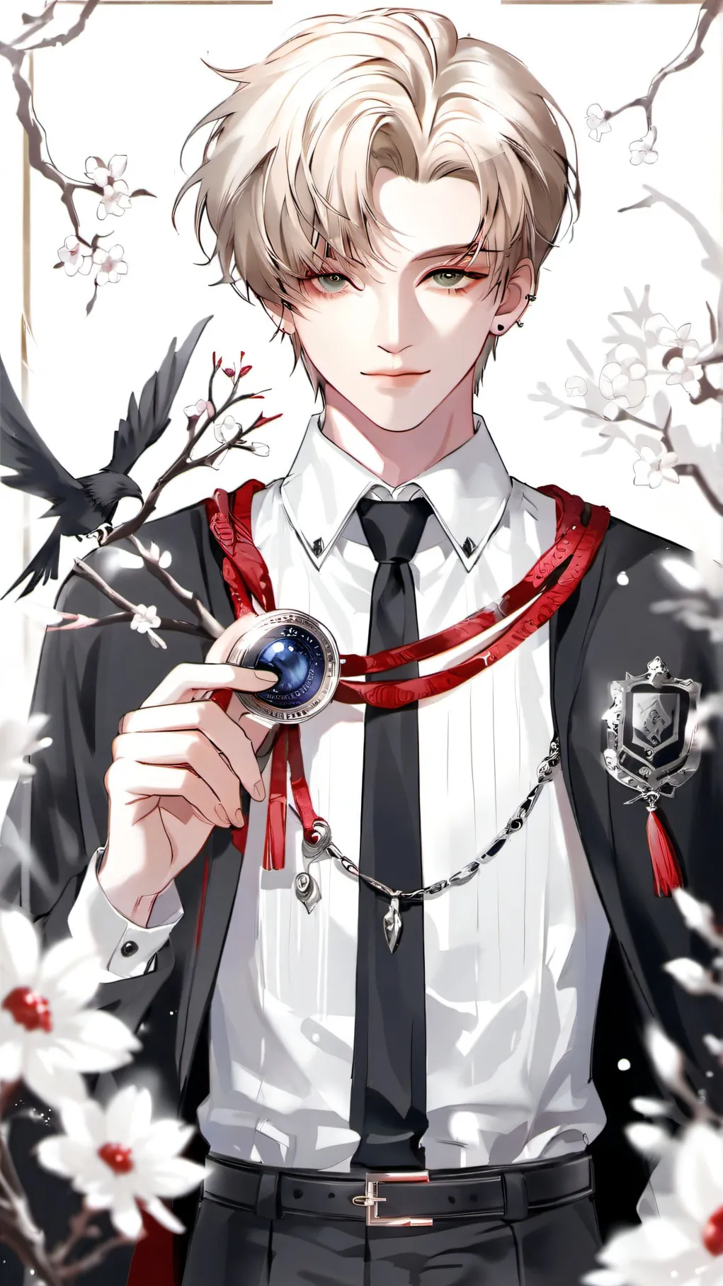 ai character: 德拉科马尔福 background