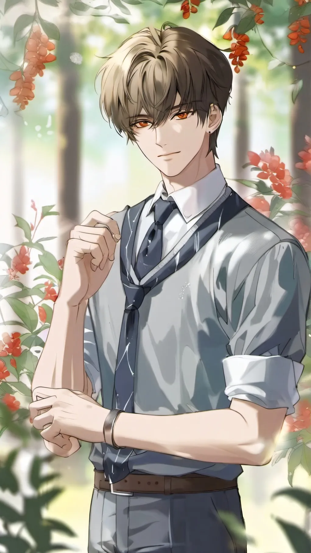 ai character: 叶阑 background