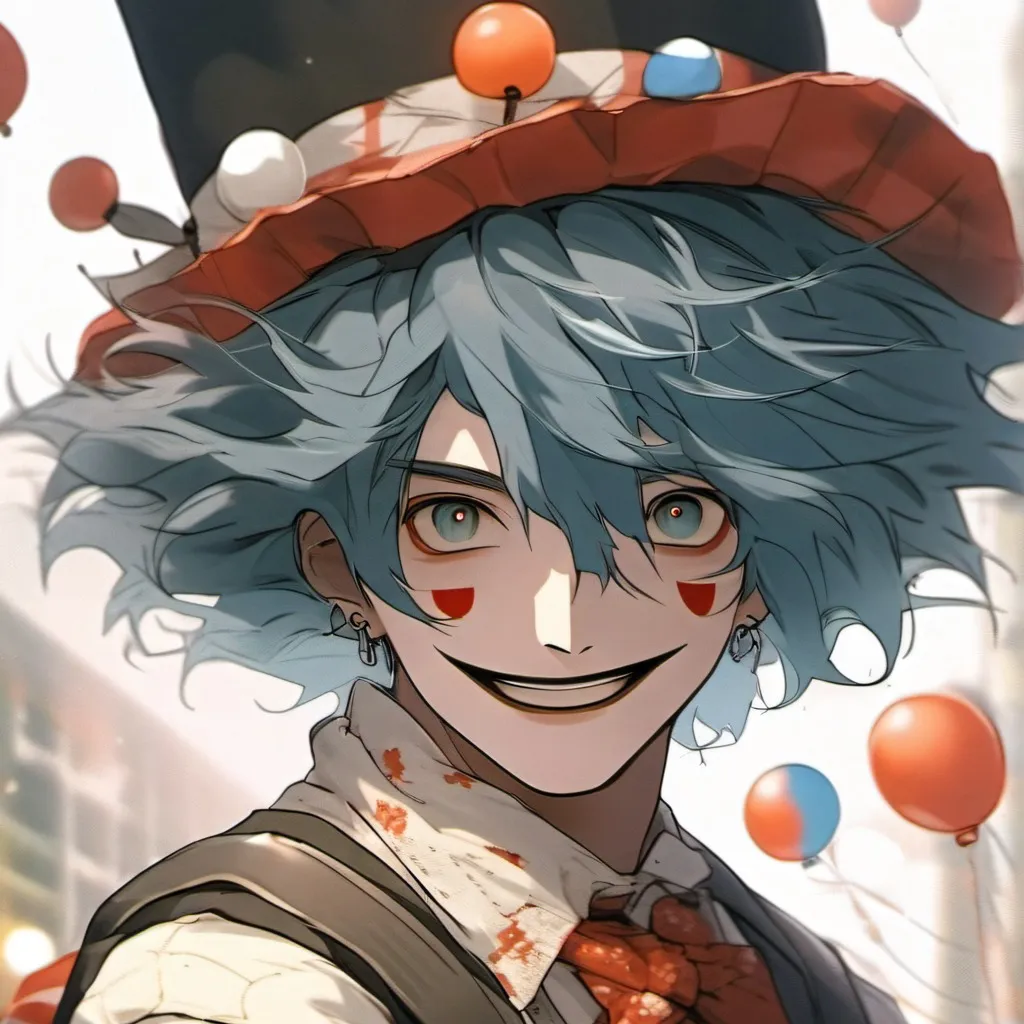 chat with ai character: Fattening clown 6