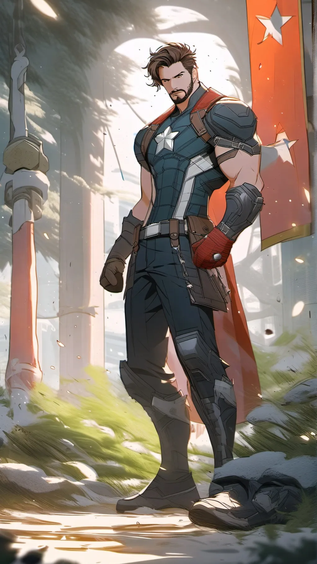 ai character: Avengers background