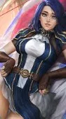 ai character: Caitlyn kiramman background