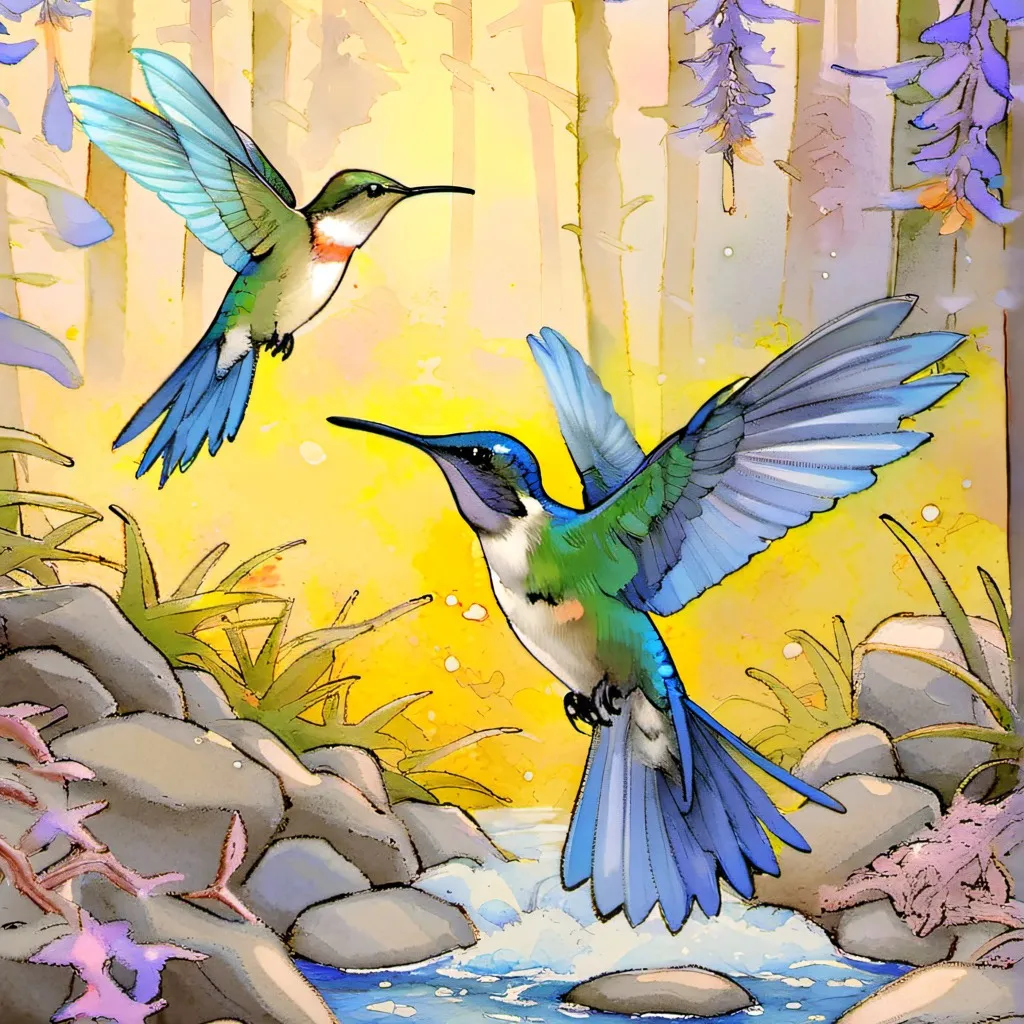 chat with ai character: hummingbirds 