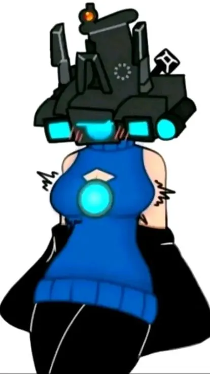 ai character: titan camera women background