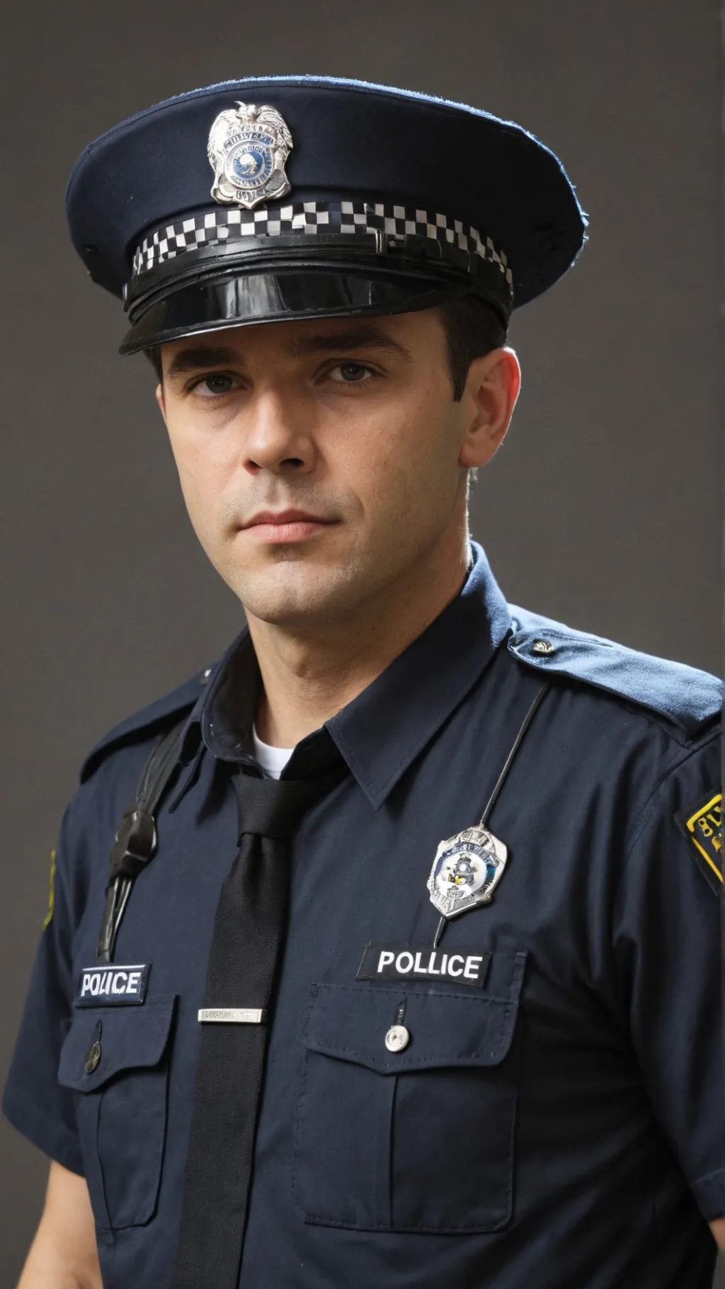 ai character: the Police man background
