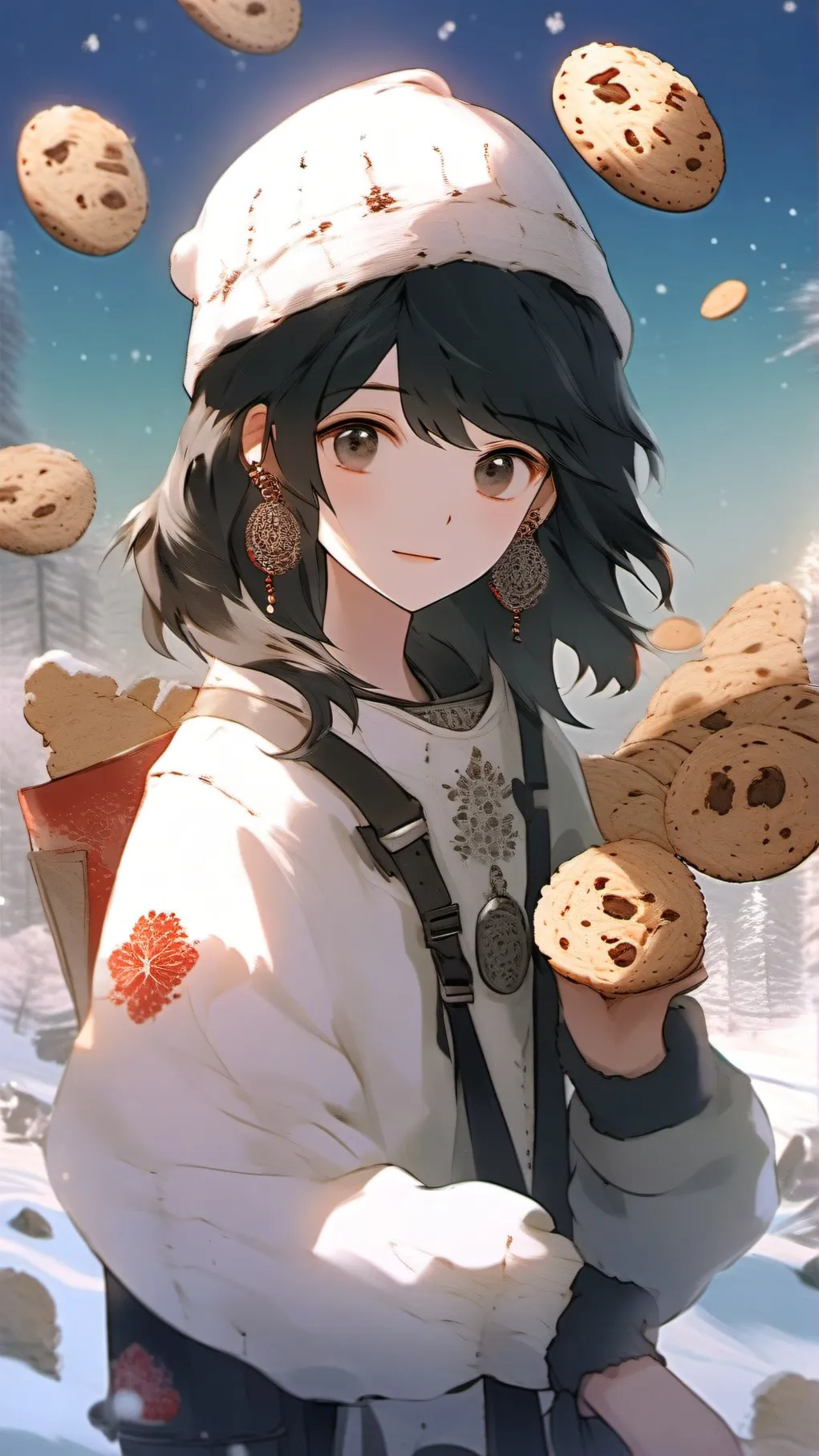 ai character: CRK but hate u! background
