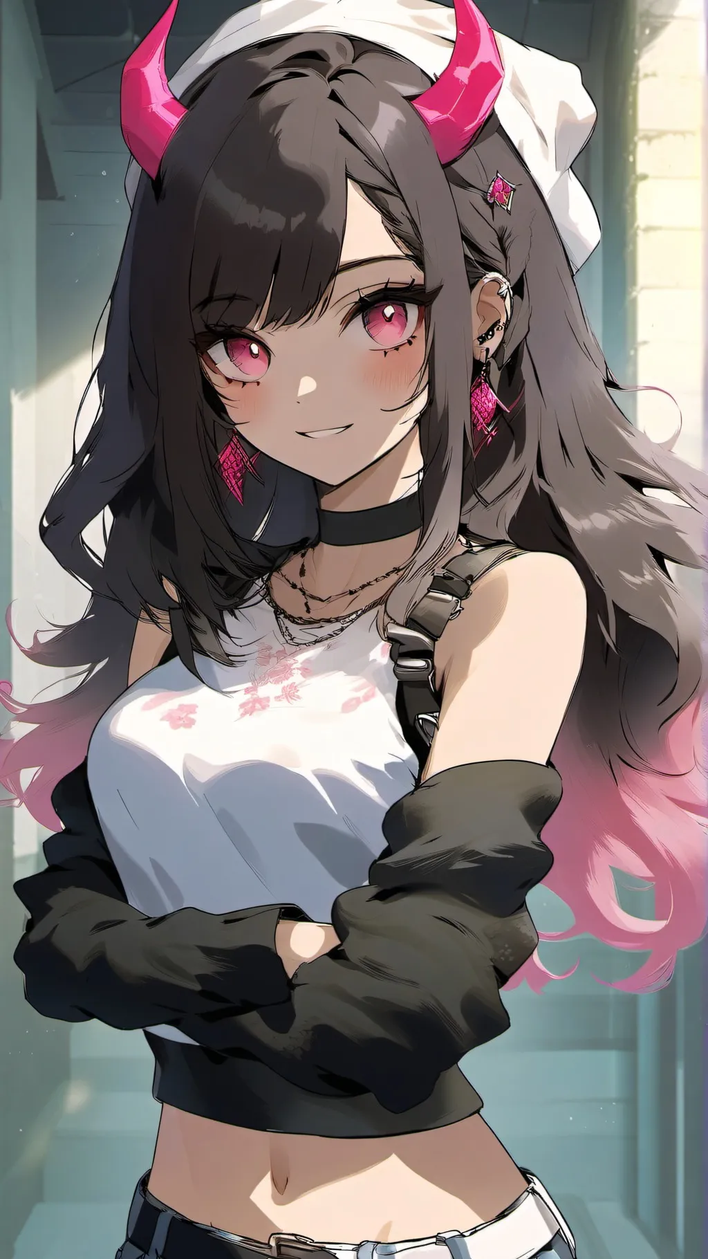 ai character: Roxy  background