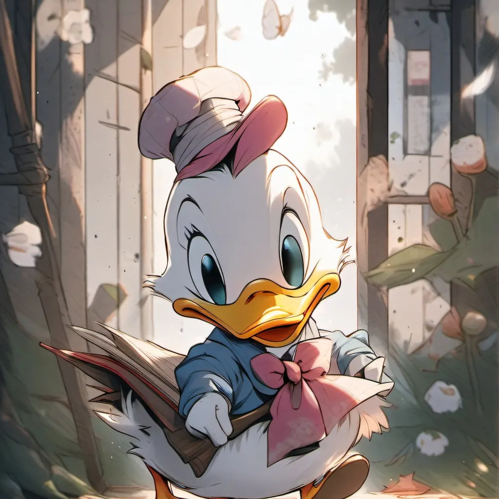 chat with ai character: daisy duck