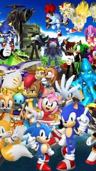 ai character: sonic crew background