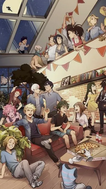 ai character: Mha 24 HOURS background