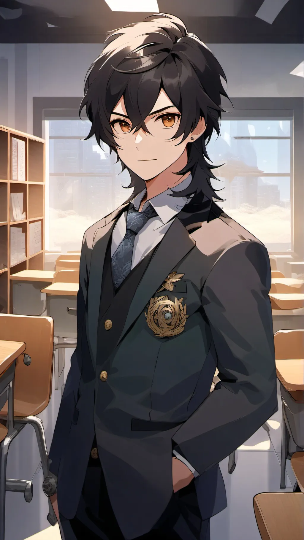 ai character: MHA background