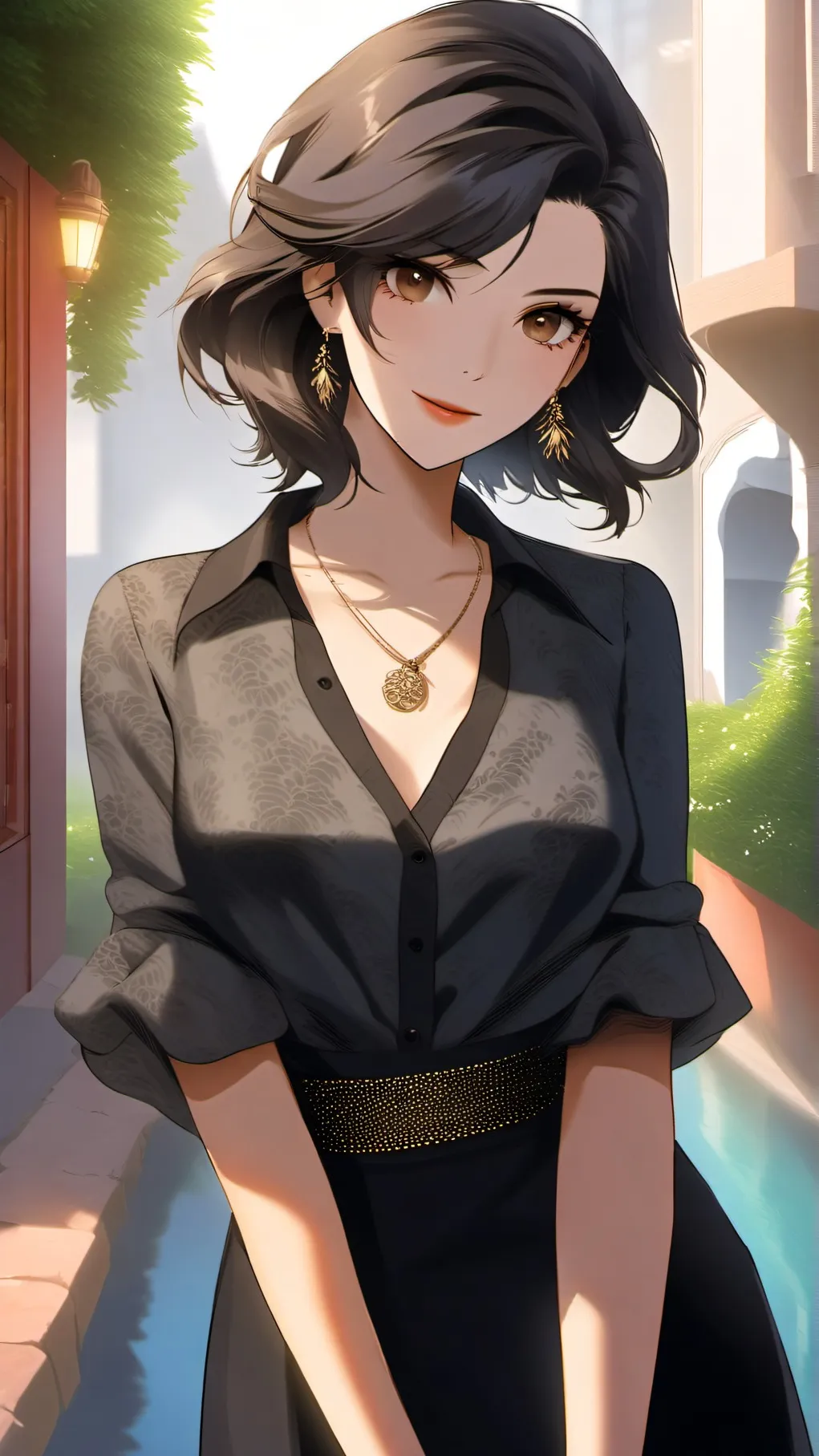 ai character: Amelia background
