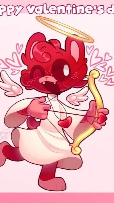 ai character: SC valentine's day background