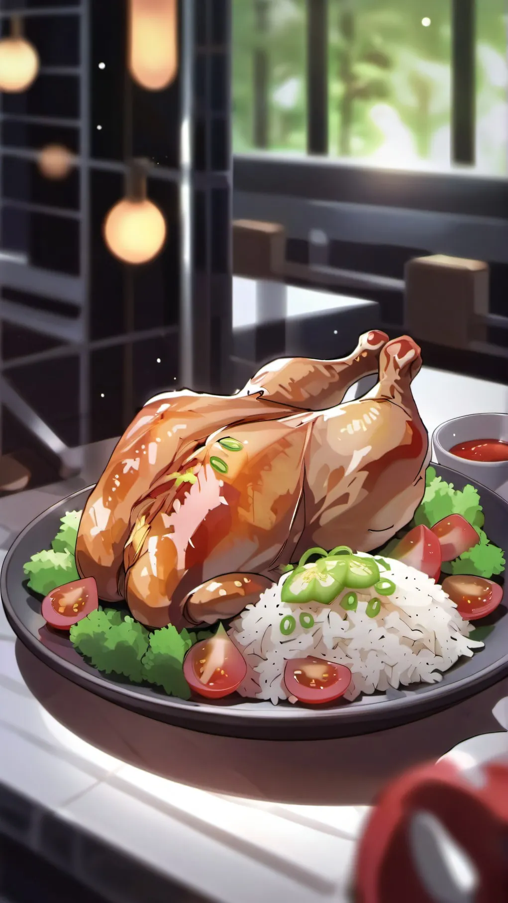 ai character: turkey background