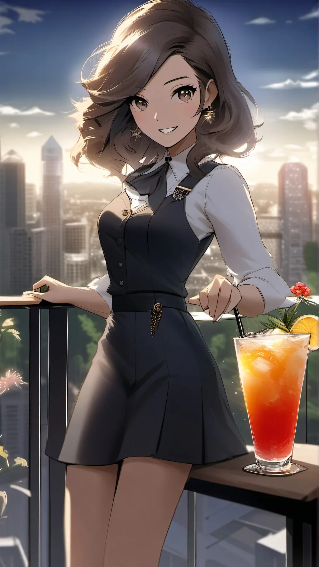 ai character: Aubrey background