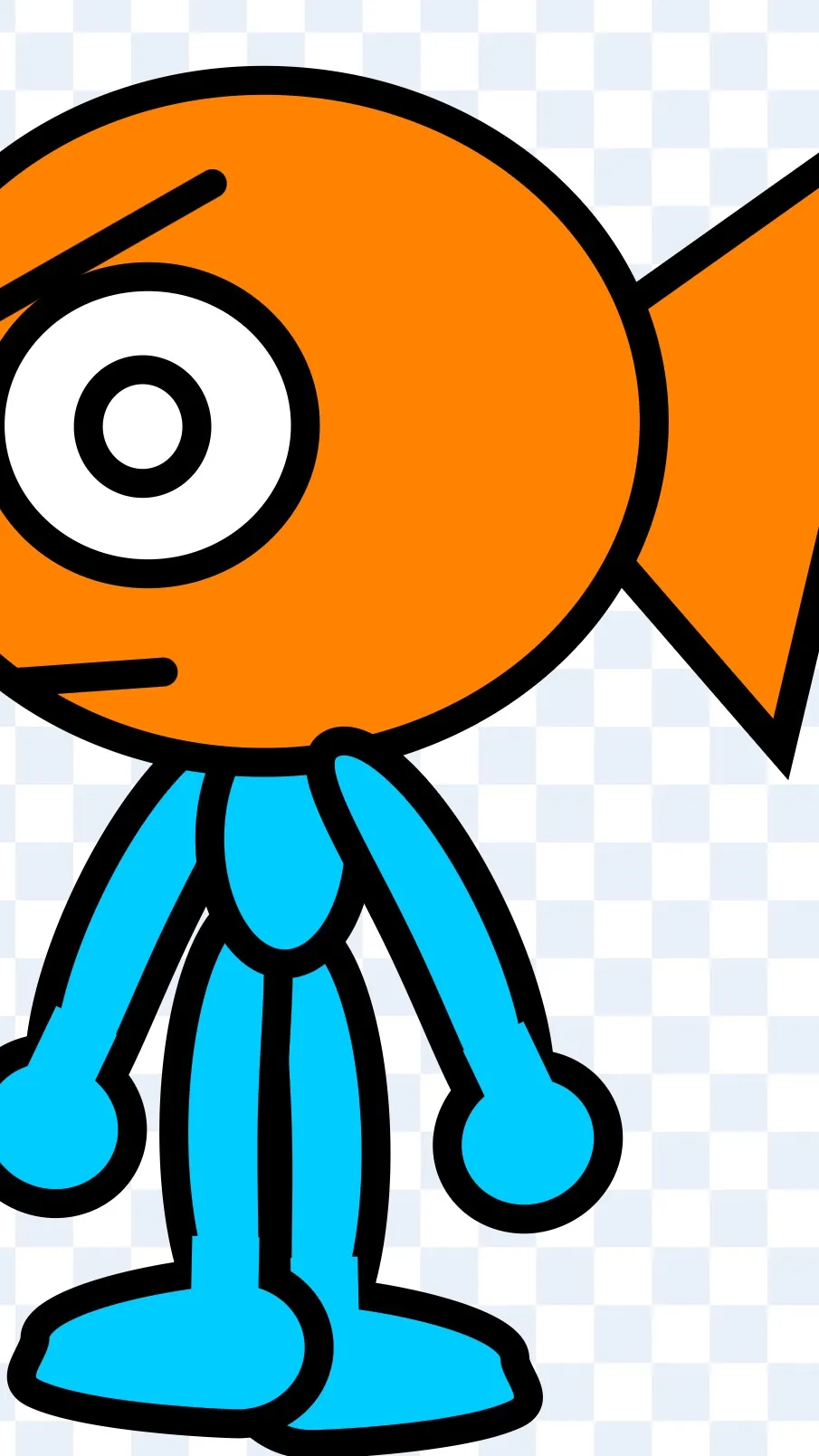 ai character: Floosh background