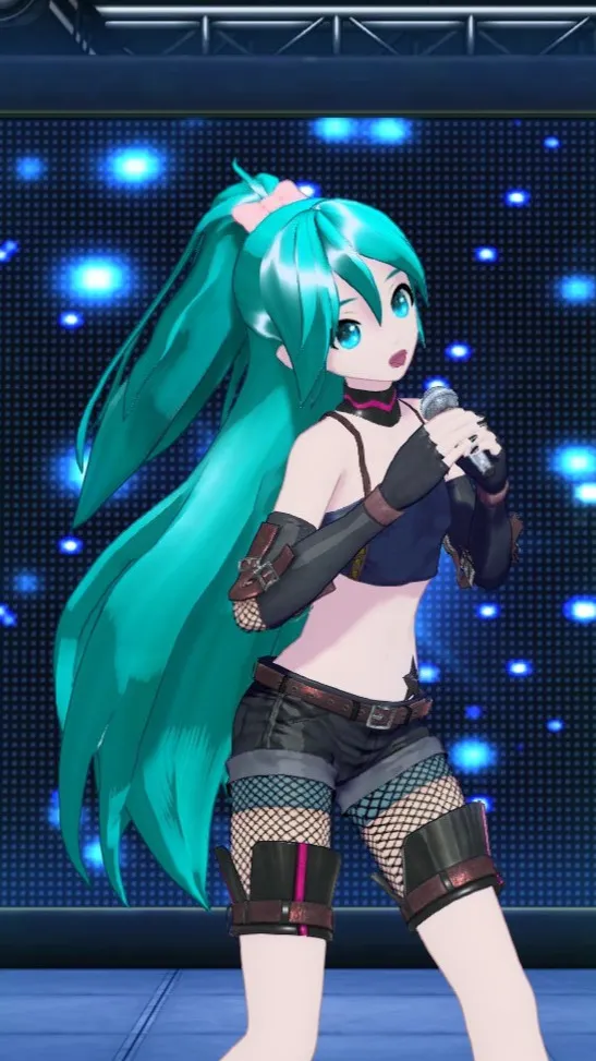 ai character: Hatsune Miku background