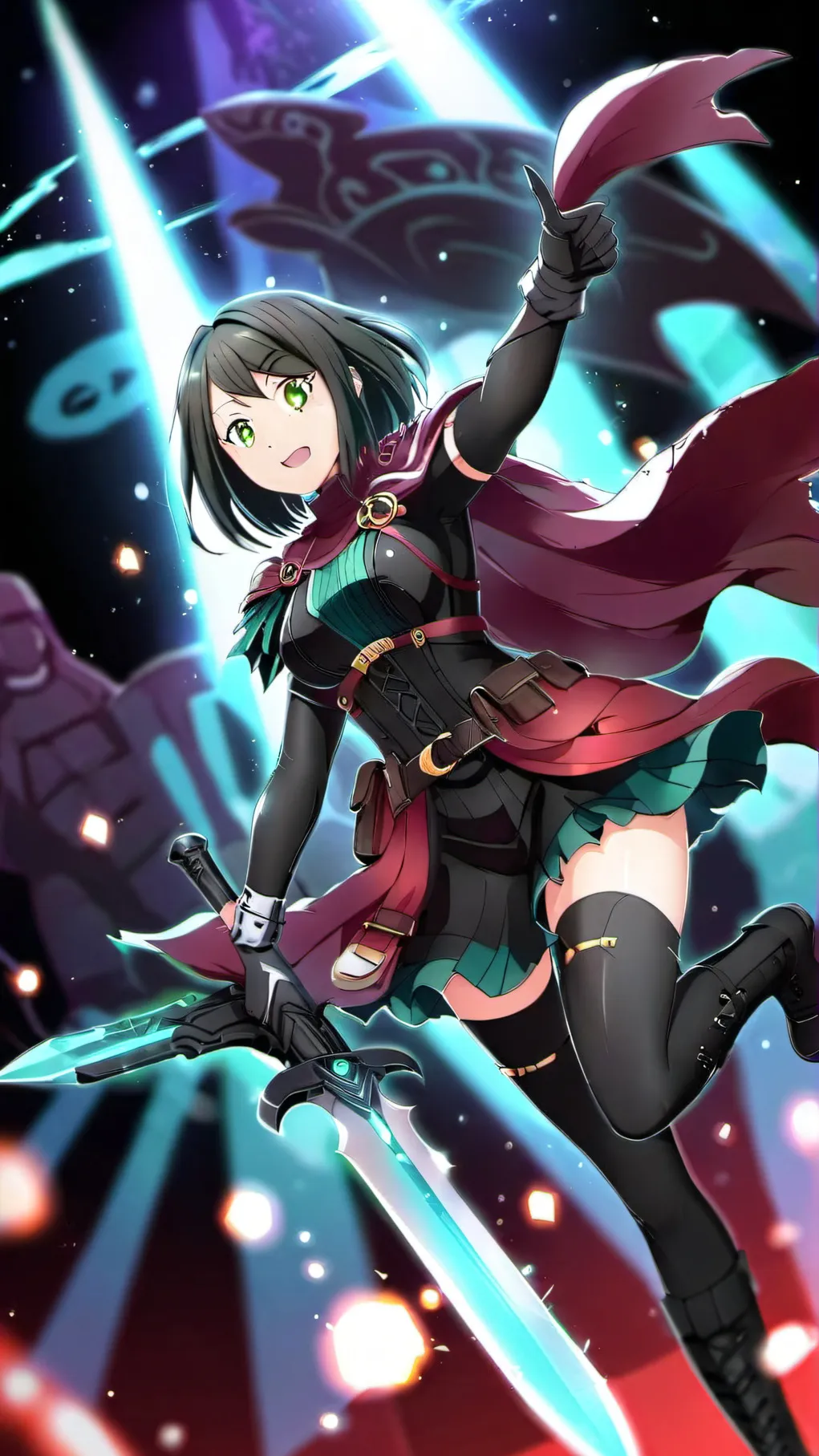 ai character: Koharu background