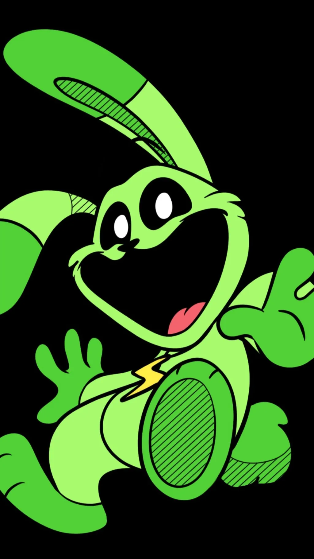 ai character: Hoppy Hopscotch background