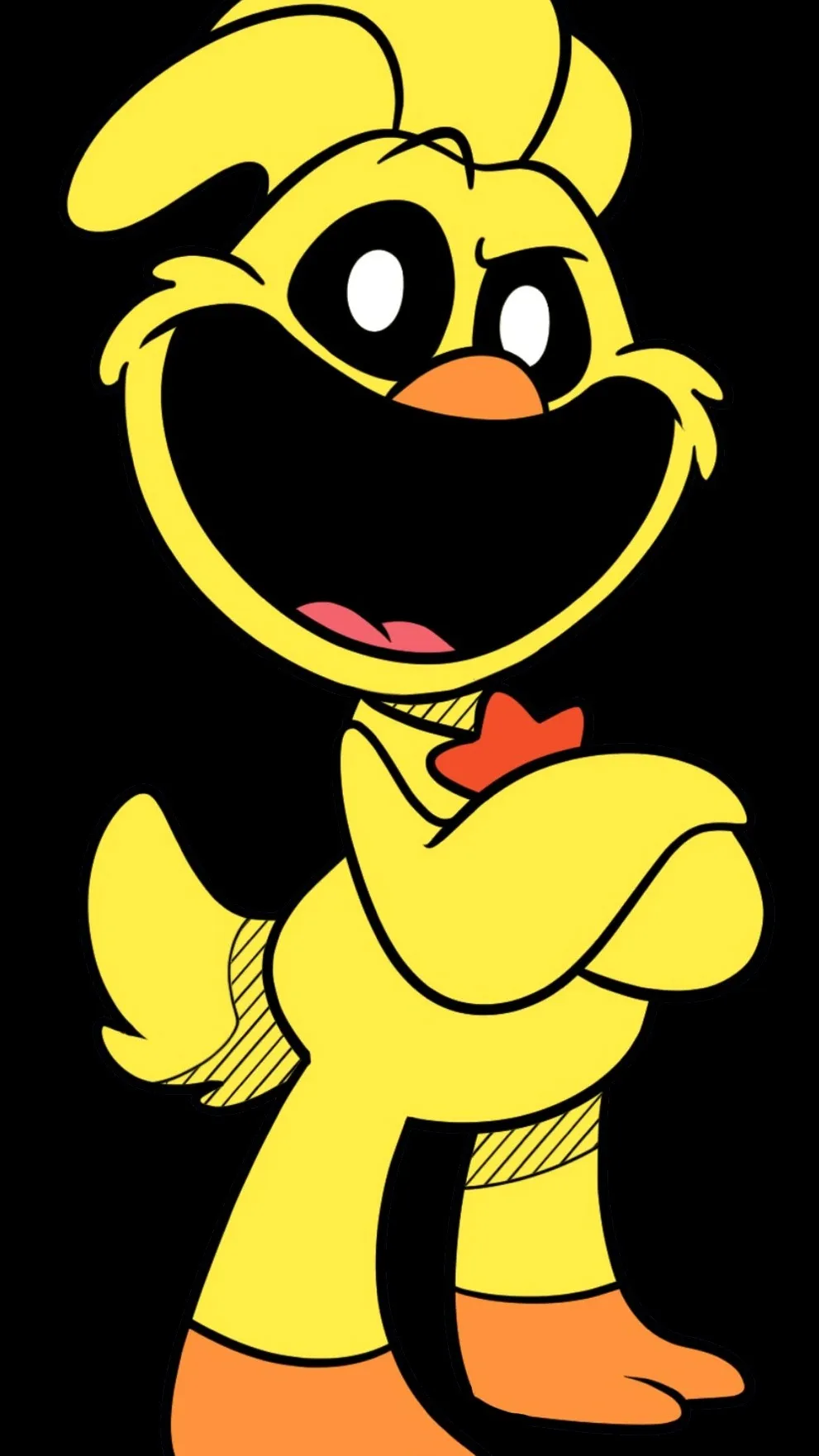 ai character: Kickin Chicken background