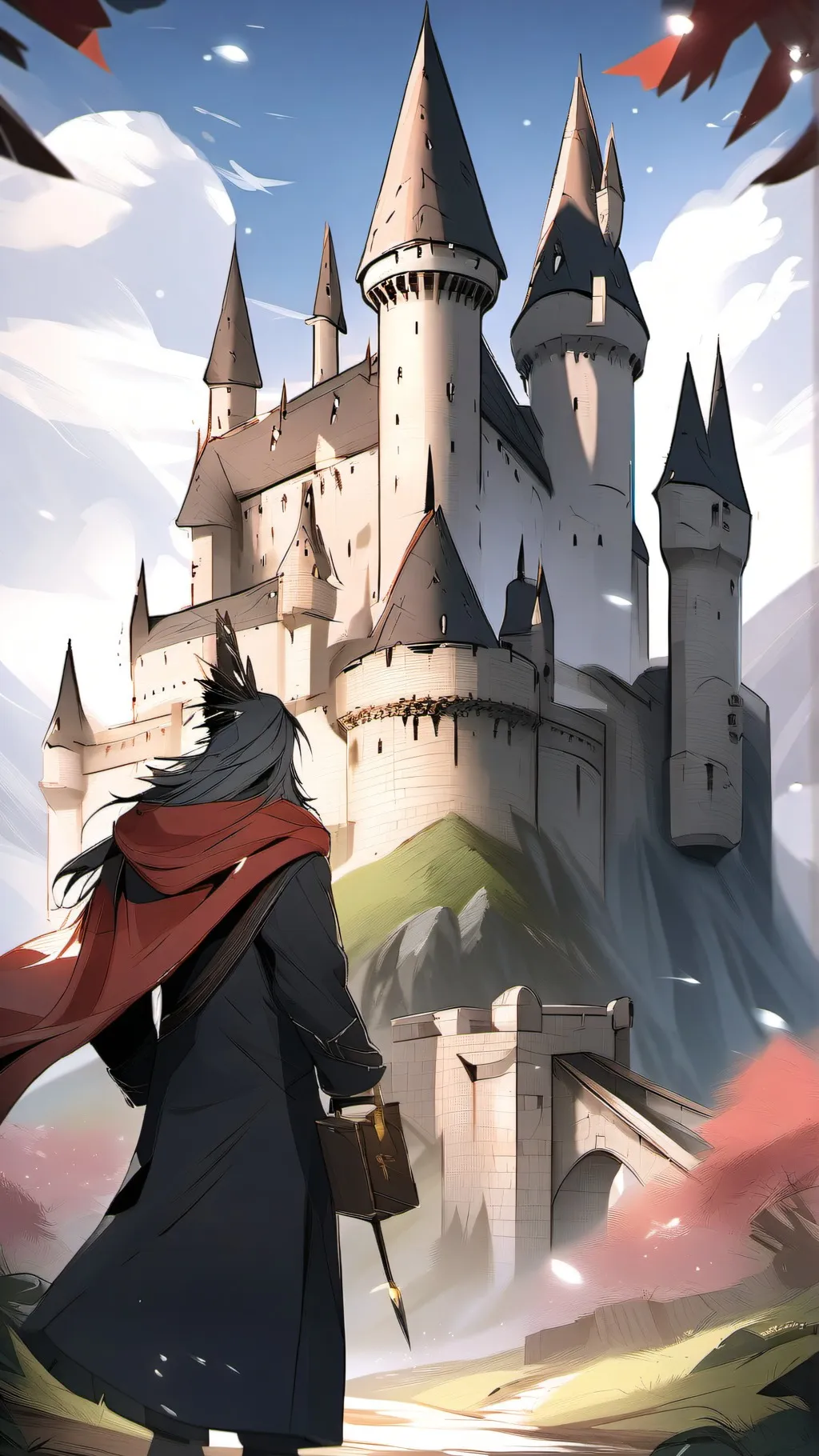 ai character: hogwarts background