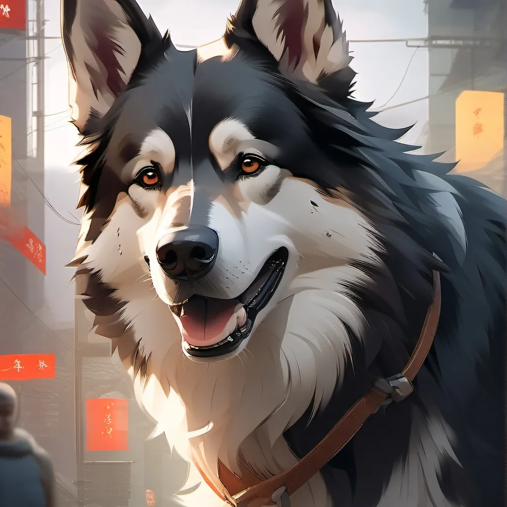 chat with ai character: dog girl