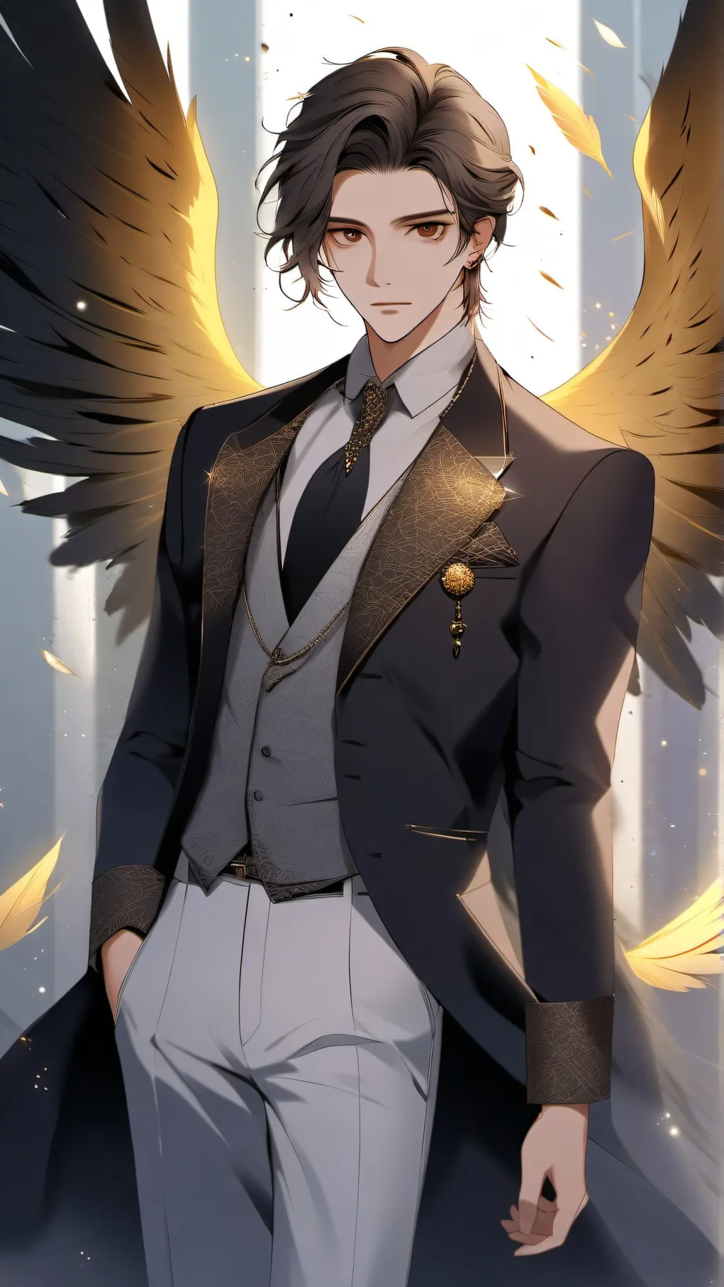 ai character: HH Adam background