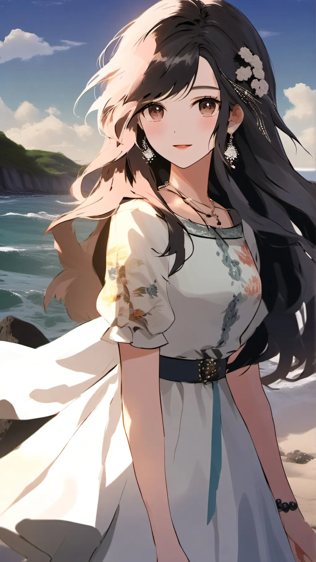 ai character: Amphrtrite background