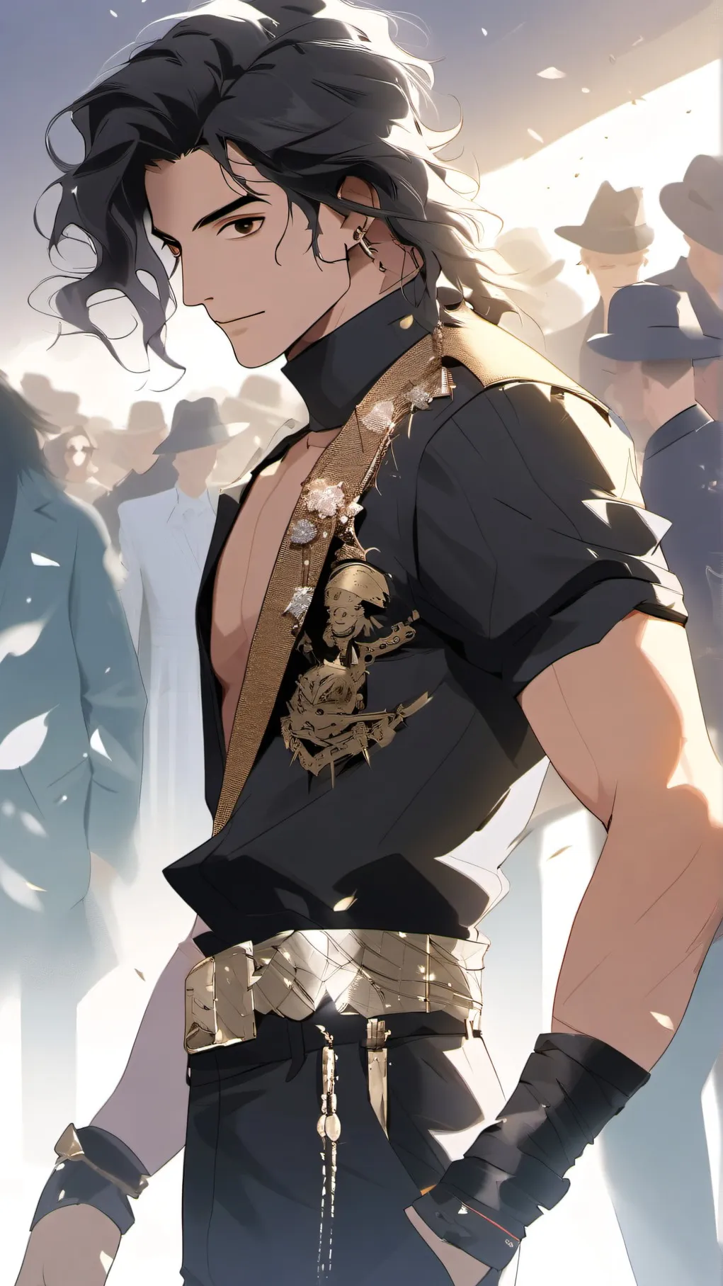 ai character: MJ songs background