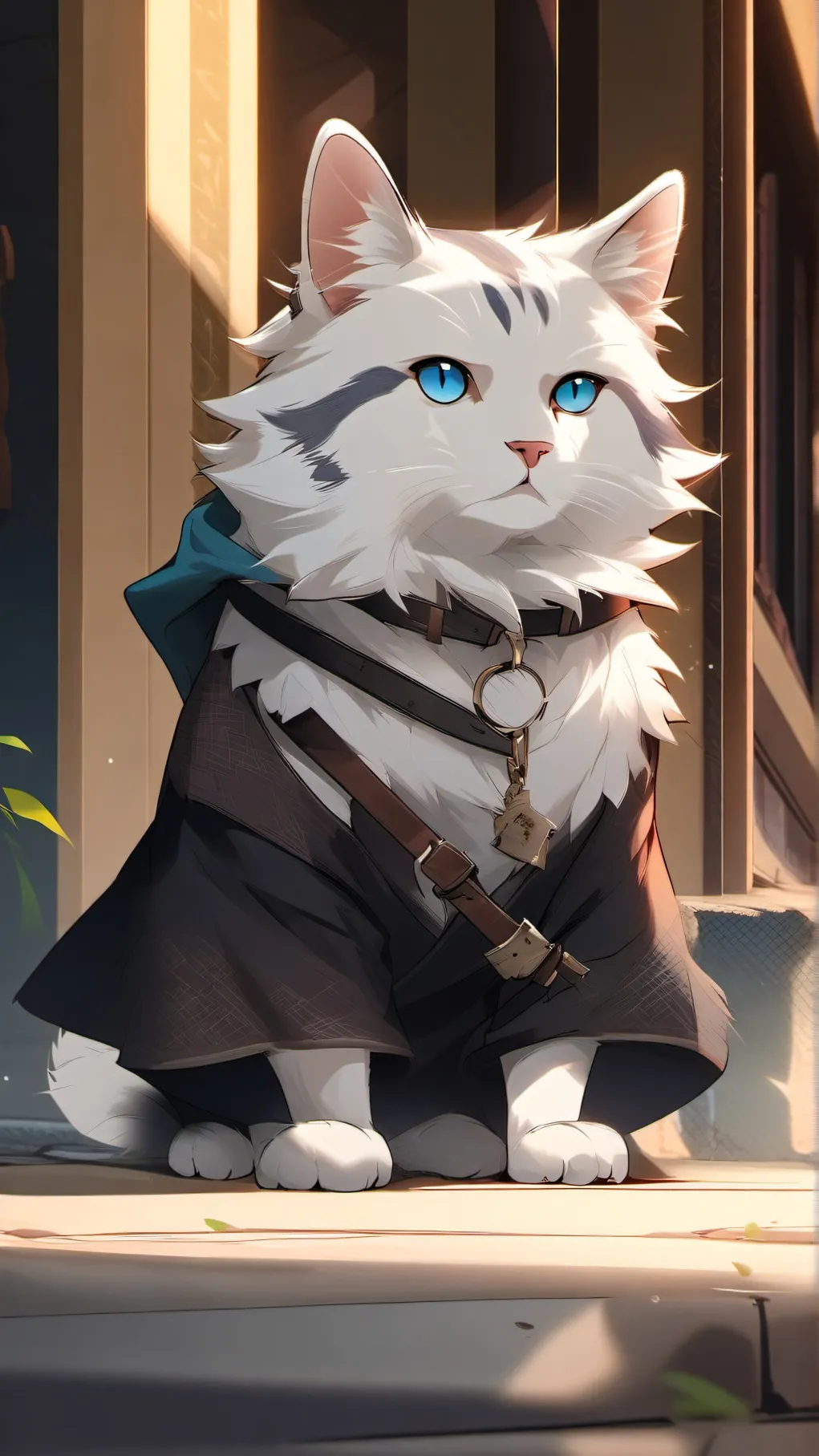 ai character: cat sanemi background