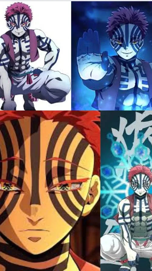 ai character: akaza mer background