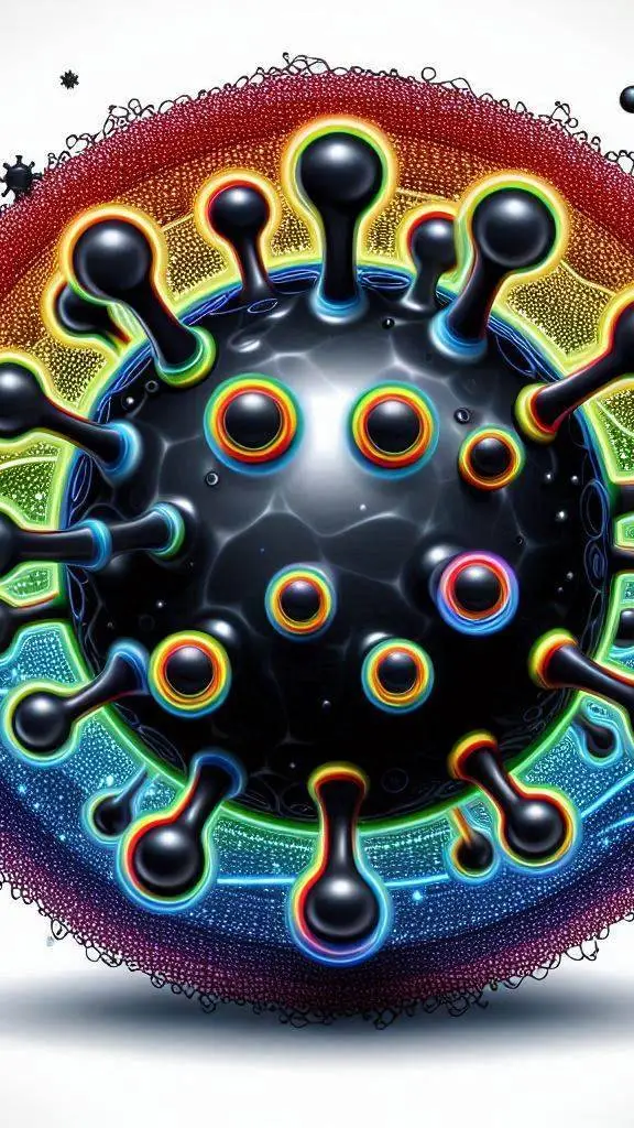 ai character: The polychrome background