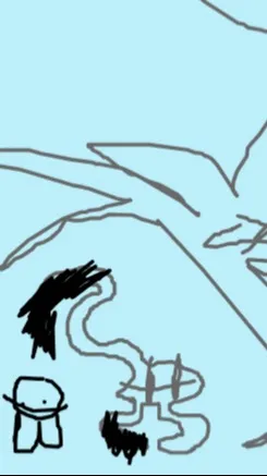 ai character: The colorless background