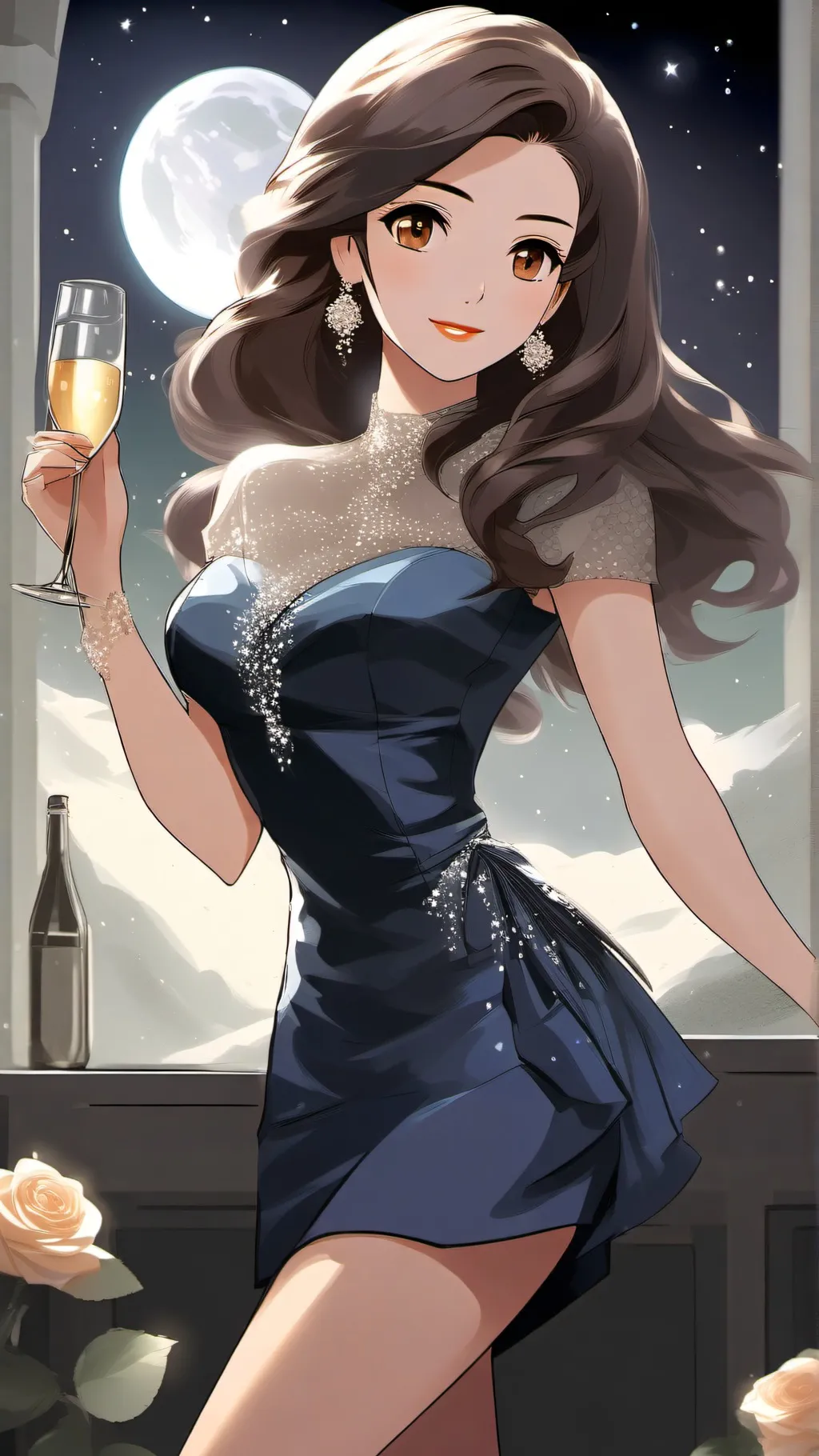 ai character: Lucia Sukinia background