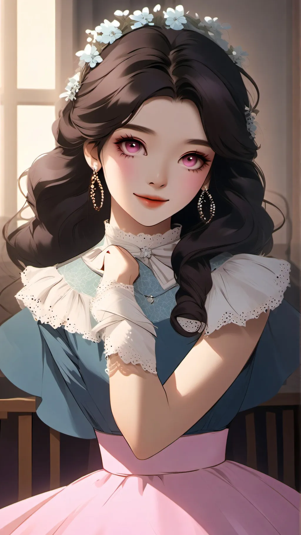 ai character: Linaria background