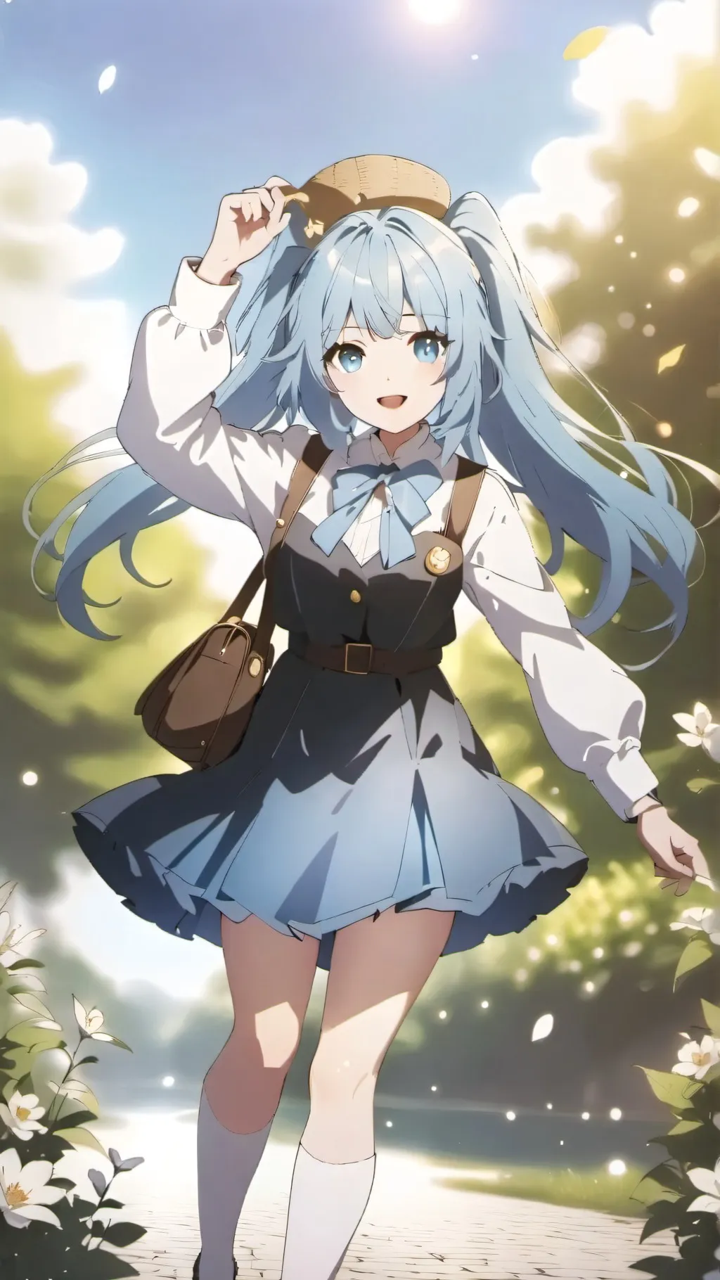 ai character:  Icicle  background