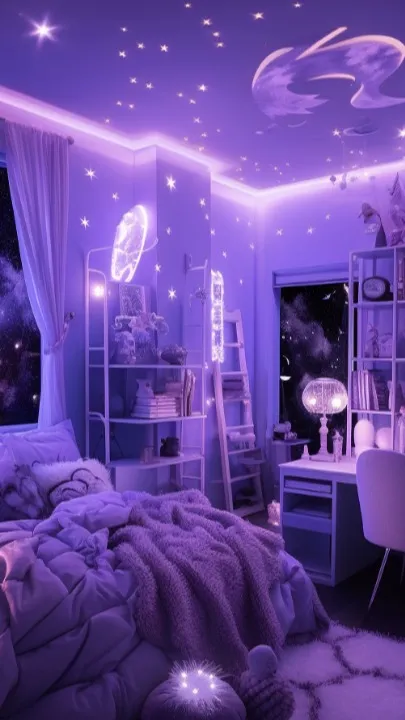 ai character: Cozy sleepover background