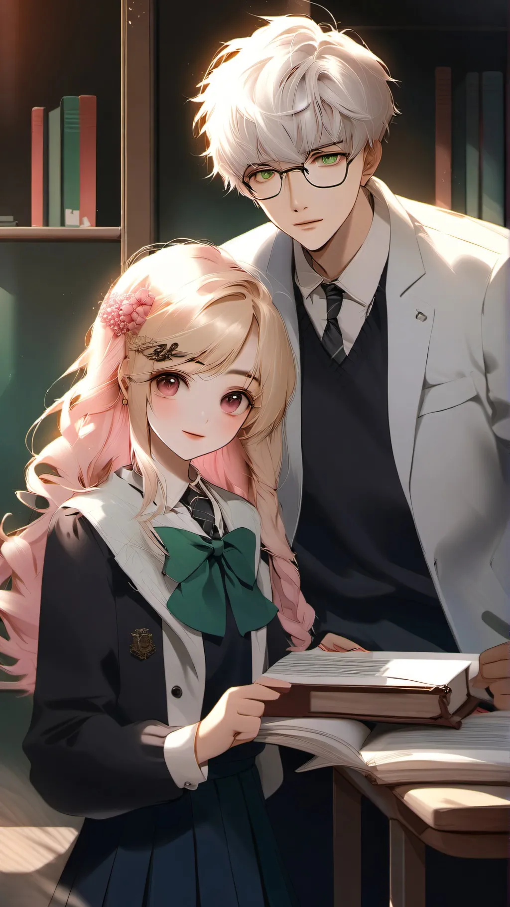 ai character: Cyra!!! background