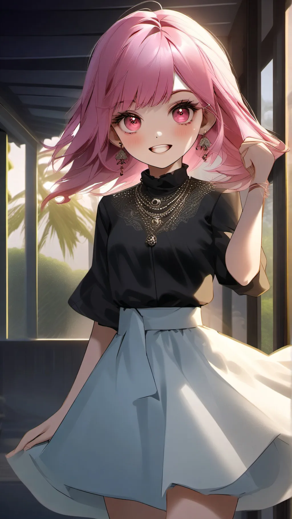 ai character: DTI Irl background