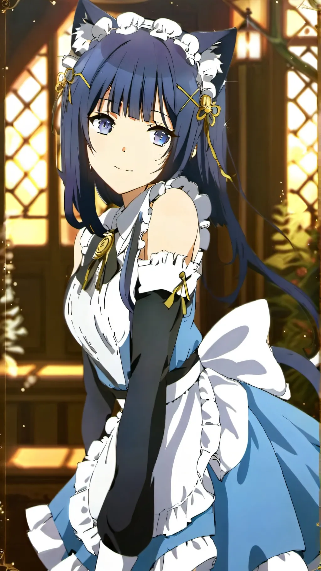 ai character: Furry (Lin) background