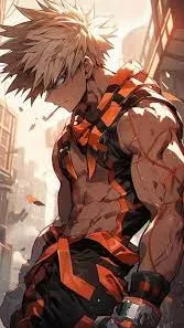 ai character: bakugo  background