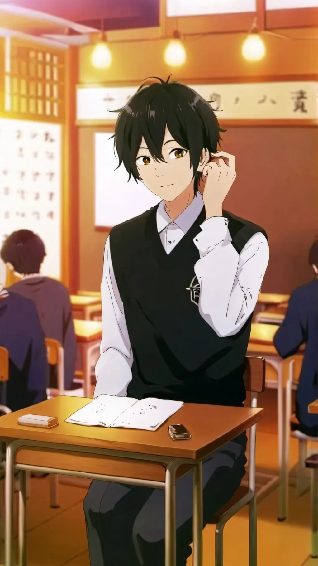 ai character: Fuchi Sunao background