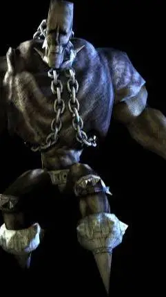 ai character: Necrogiant background